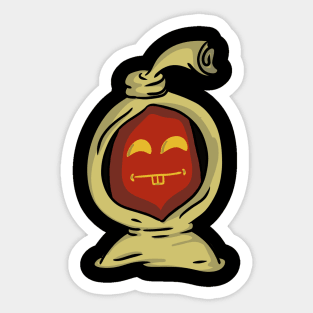 Asian ghost Sticker